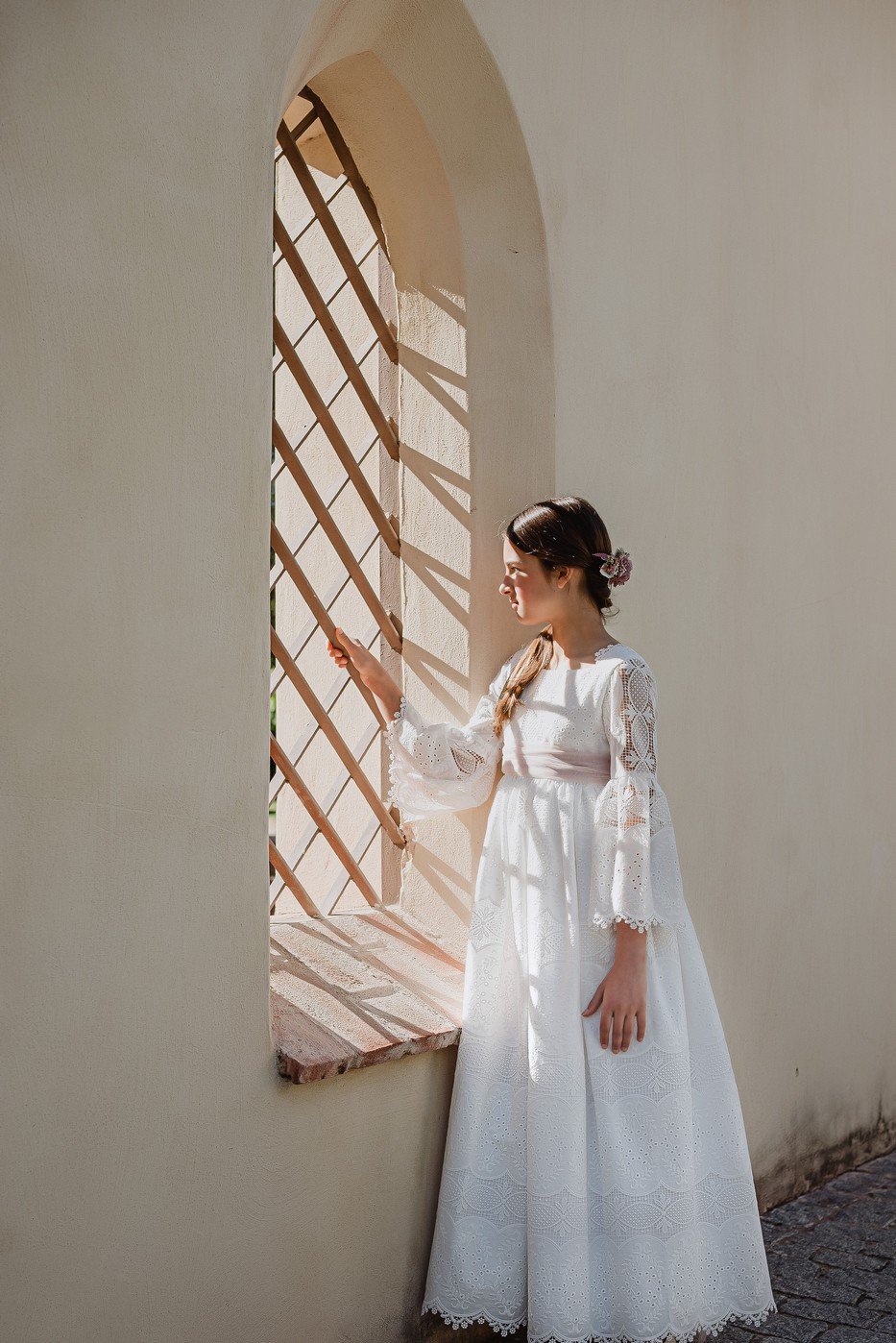 VESTIDO CLÁSICO DE ORGANDI - MARTAMOLINA-2