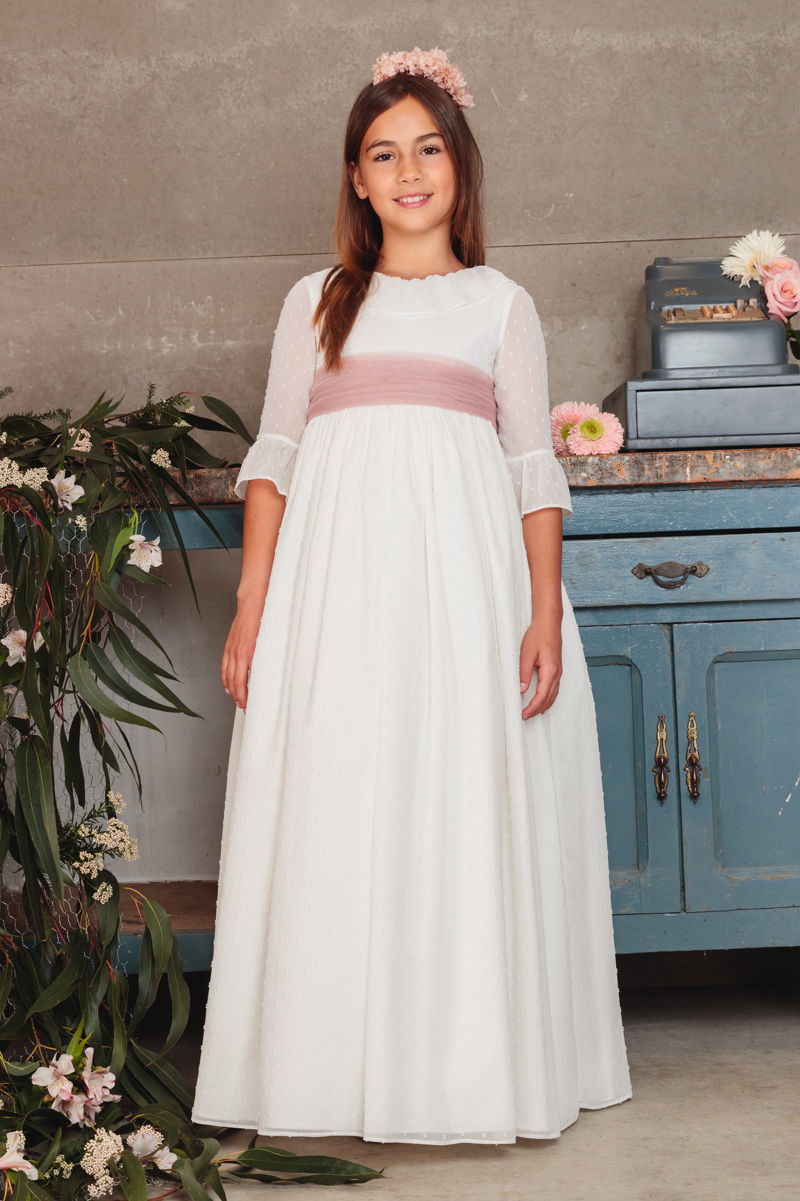 Vestido Comunión Alana 2025 Vestido de comunión Alana 2025 - Marta Molina Comunión Córdoba